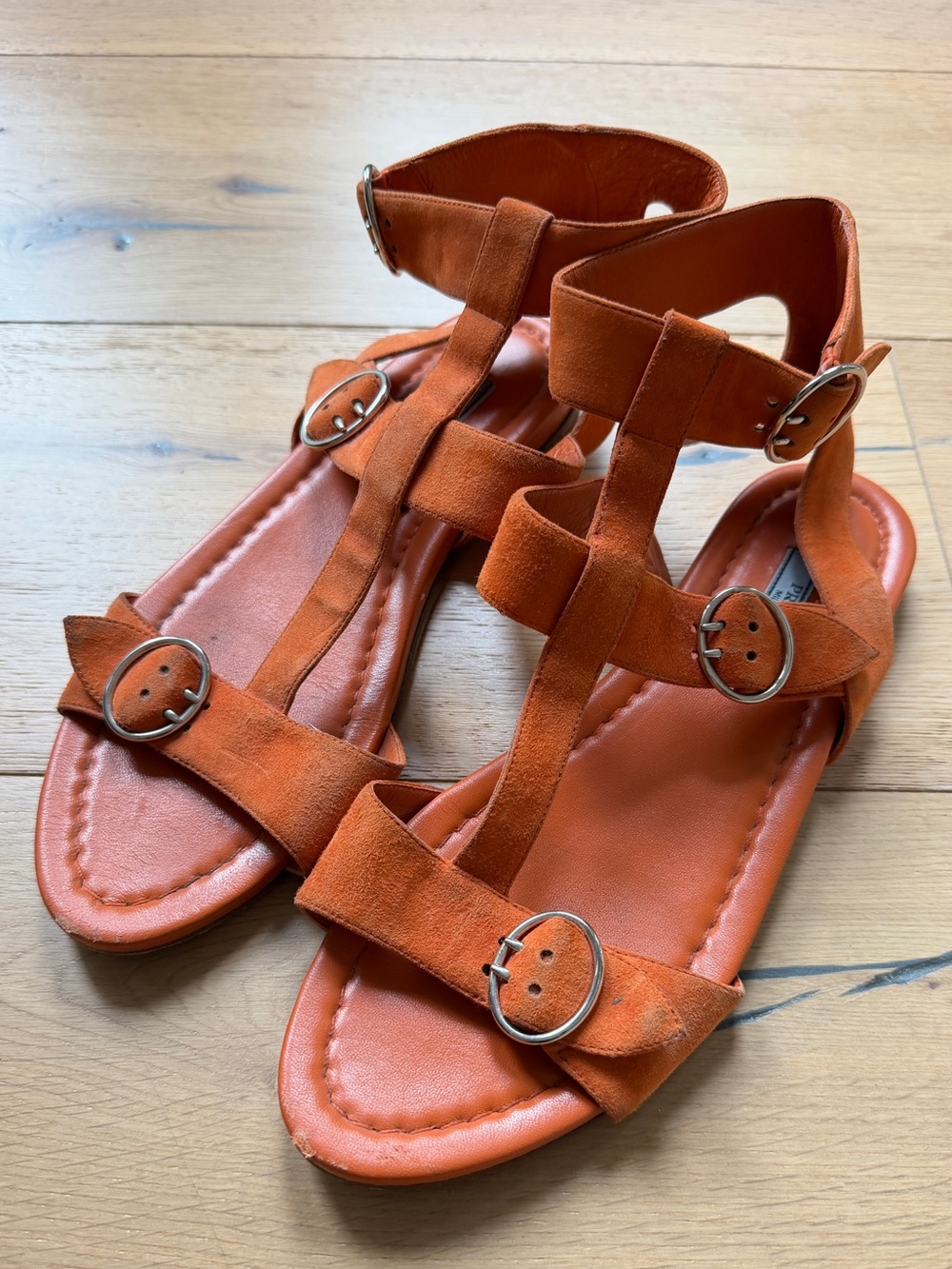 Vintage Prada Gladiator Sandals Size 39
